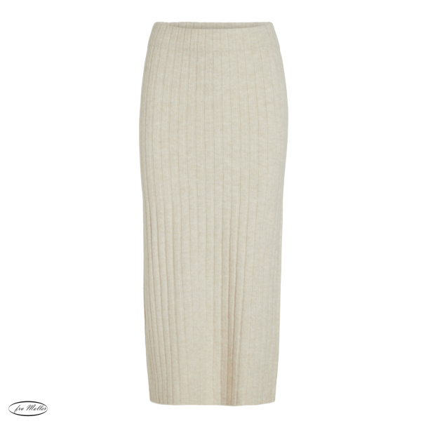 VILA Vimiraz knit skirt birch