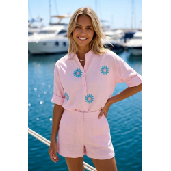 OM-HU Bodhi shirt rose