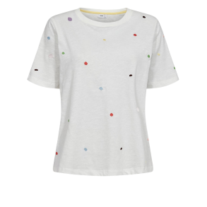 Nudelora T-shirt cloud dancer
