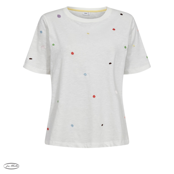 Nudelora T-shirt cloud dancer