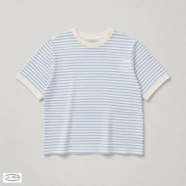ByLund Ruth T-shirt strib bl�
