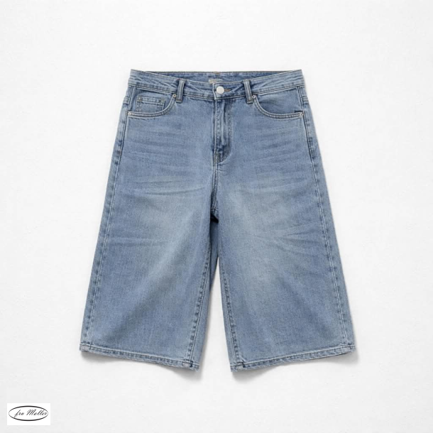Wilto Jeans wide legs capri blue 