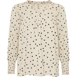 OFELIA Ditte blouse sand dot