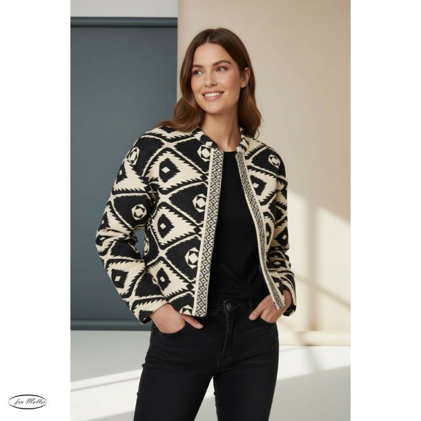 OFELIA Ebba jacket black combi