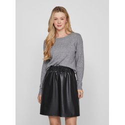 VILA Viril o-neck medium grey melange