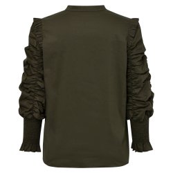 GOSSIA Trine bluse army