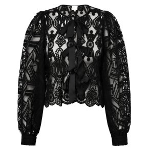 GOSSIA SivGo blouse sort