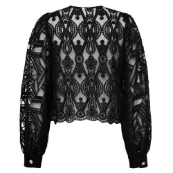 GOSSIA SivGo blouse sort