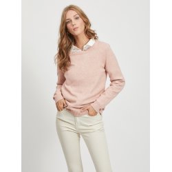 VILA Viril o-neck misty rose melange