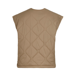 VILA Visibiria waistcoat tan