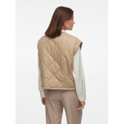 VILA Visibiria waistcoat tan