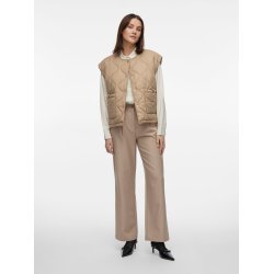 VILA Visibiria waistcoat tan