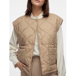 VILA Visibiria waistcoat tan