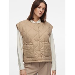 VILA Visibiria waistcoat tan