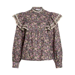 VILA Viselana flower top