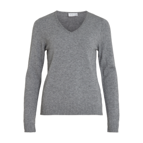 VILA Viril v-neck gr melange