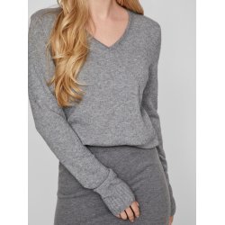 VILA Viril v-neck gr melange