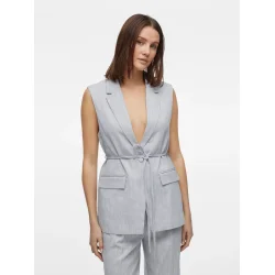 VILA Visala waist coat light grey