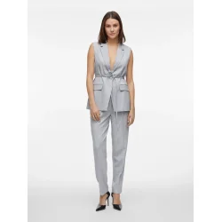 VILA Visala waist coat light grey