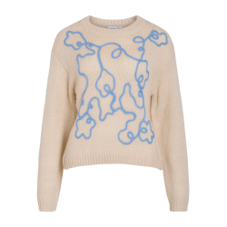 VILA Vimoyano knit top birch