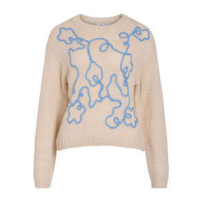 VILA Vimoyano knit top birch