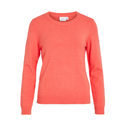 VILA Viril knit dubarry melon