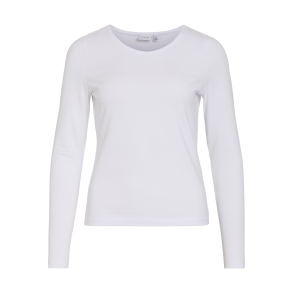 VILA Vinora L/S top hvid