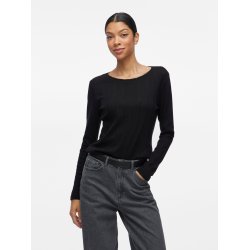 VILA Vikassie pointelle top sort