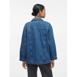 VILA Vimey loose denim jacket blue