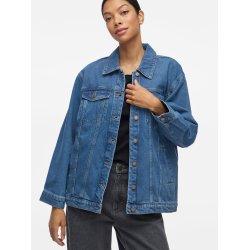 VILA Vimey loose denim jacket blue