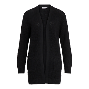 VILA Vidalo knit cardigan black