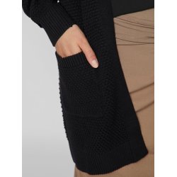 VILA Vidalo knit cardigan black