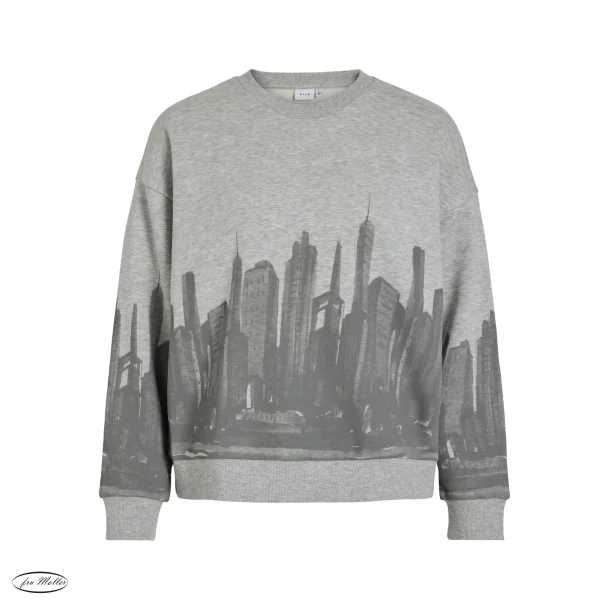 VILA Vimarin printed sweatshirt