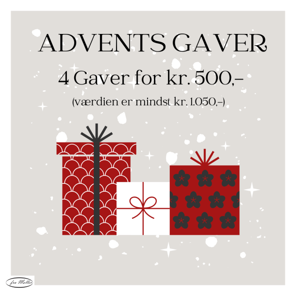Adventsgaver 4 stk.