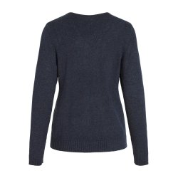 VILA Viril v-neck mrkbl melange