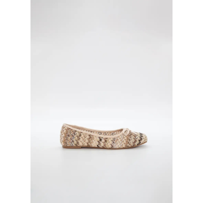Duffy Foggia cinque beige ballarina