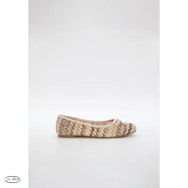 Duffy Foggia cinque beige ballarina