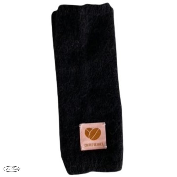 Coffee Beanies Armwarmers black