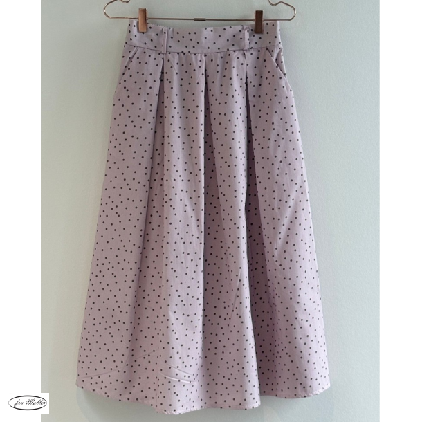 Wilto skirt w/dots rose