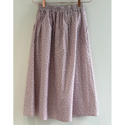 Wilto skirt w/dots rose