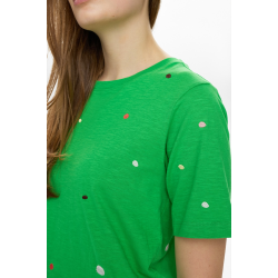 Nudelora T-shirt classic green