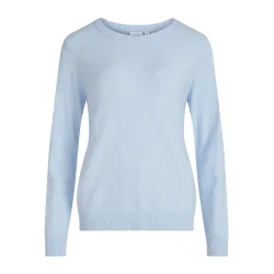 VILA Viril o-neck kentucky blue