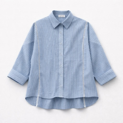 OM-HU Becky shirt blue
