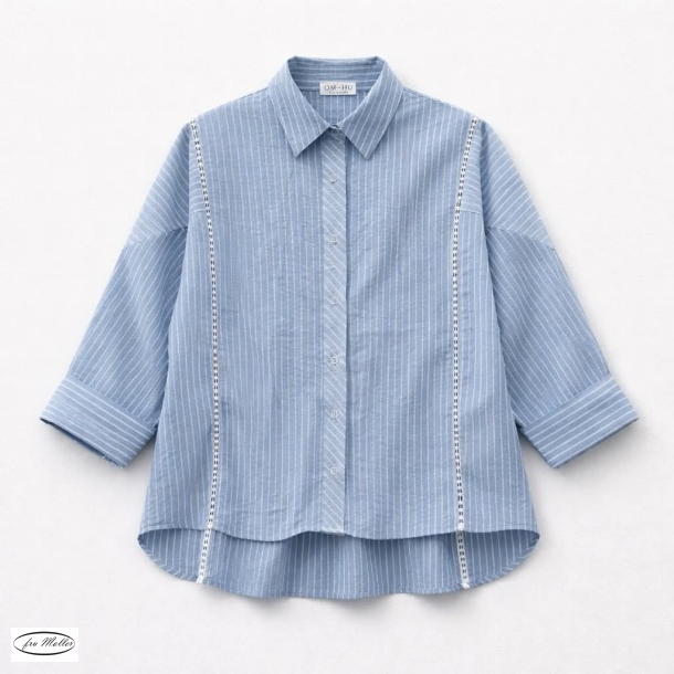 OM-HU Becky shirt blue