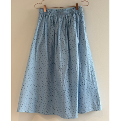 Wilto skirt w/dots blue