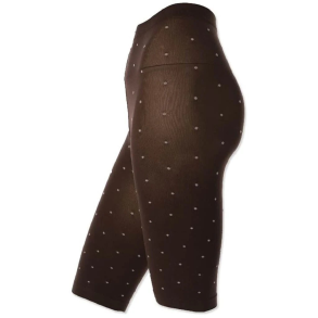 A Moi Agnes brown dot shorts