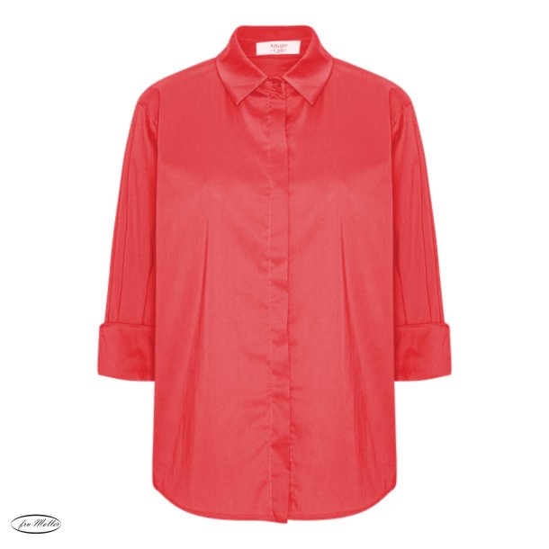 Norma shirt clear red