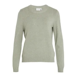 VILA Viril o-neck oil green