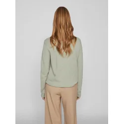 VILA Viril o-neck oil green