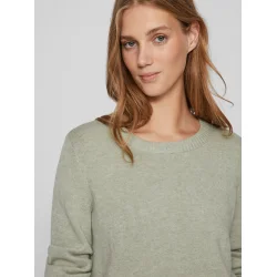 VILA Viril o-neck oil green